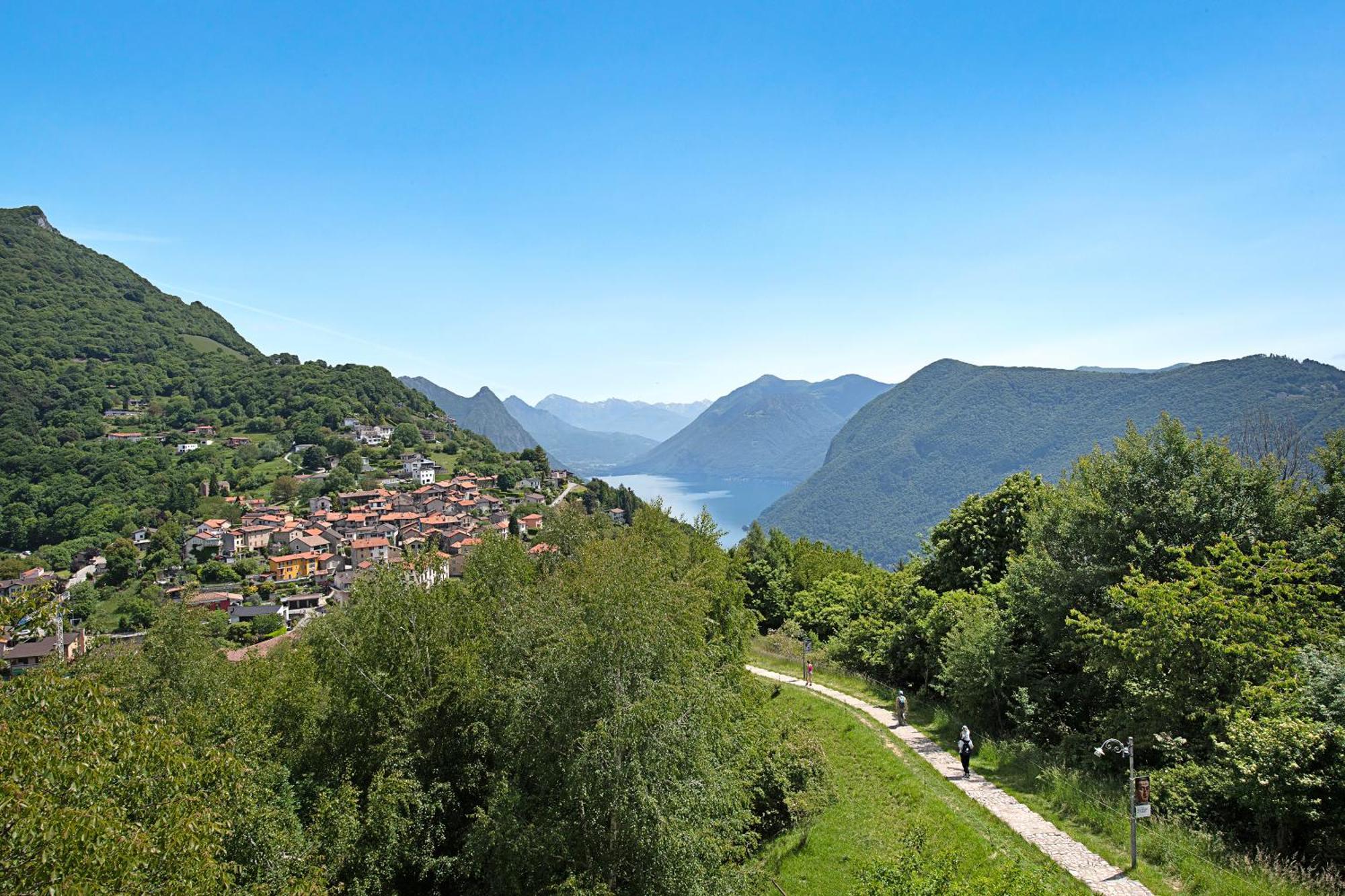 Ca' Gina Panoramica - Monte Bre - Happy Rentals Lugano Exterior foto